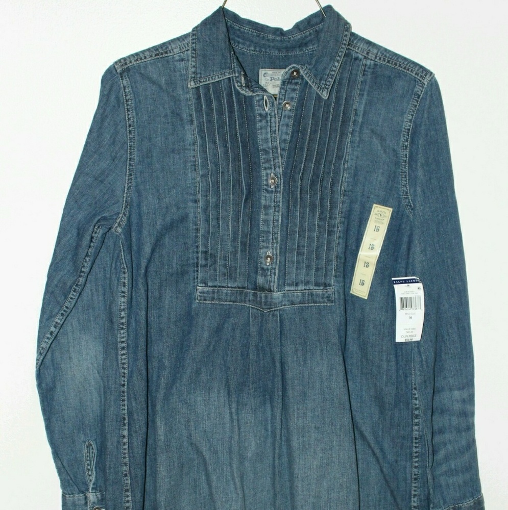 Blue jean dress